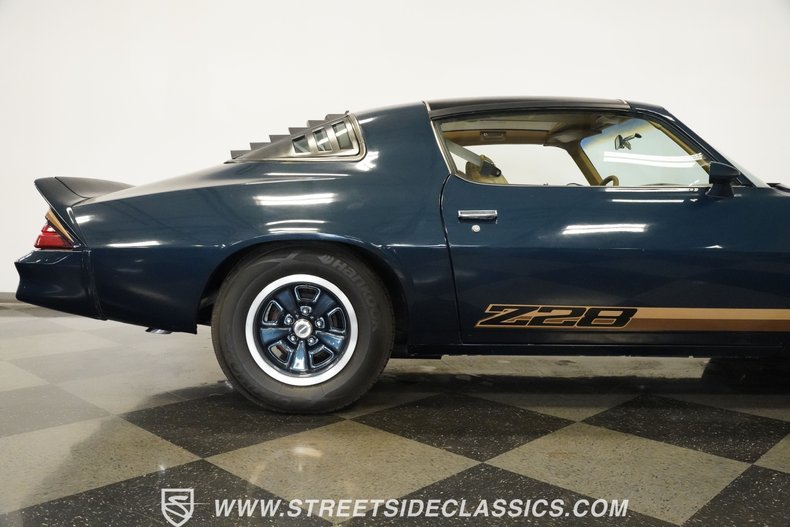 Chevrolet-Camaro-1979-Dark-Blue-Metallic-Tan-10