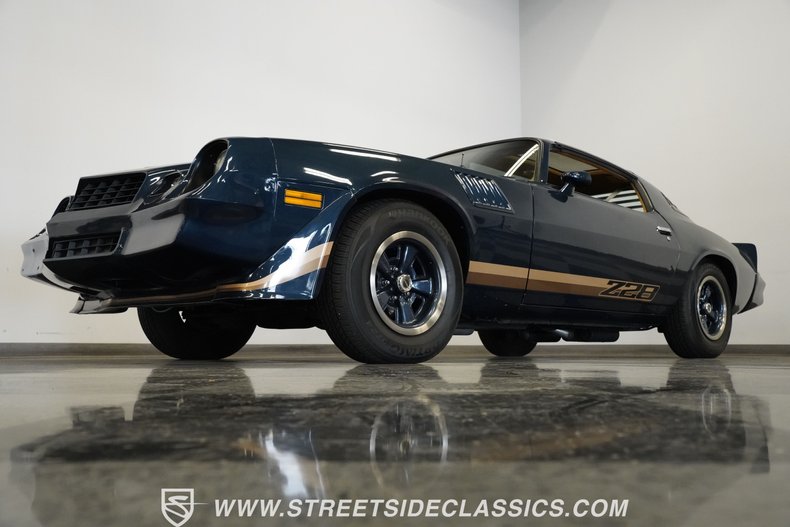 Chevrolet-Camaro-1979-Dark-Blue-Metallic-Tan-15