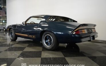 Chevrolet-Camaro-1979-Dark-Blue-Metallic-Tan-21