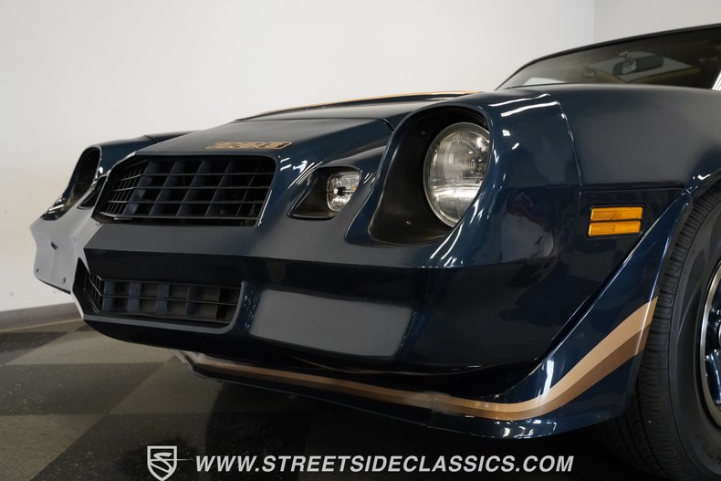 Chevrolet-Camaro-1979-Dark-Blue-Metallic-Tan-29