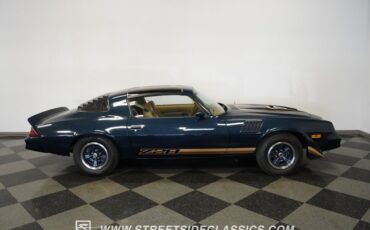 Chevrolet-Camaro-1979-Dark-Blue-Metallic-Tan-3