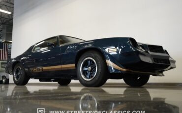 Chevrolet-Camaro-1979-Dark-Blue-Metallic-Tan-4