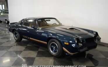 Chevrolet-Camaro-1979-Dark-Blue-Metallic-Tan-6