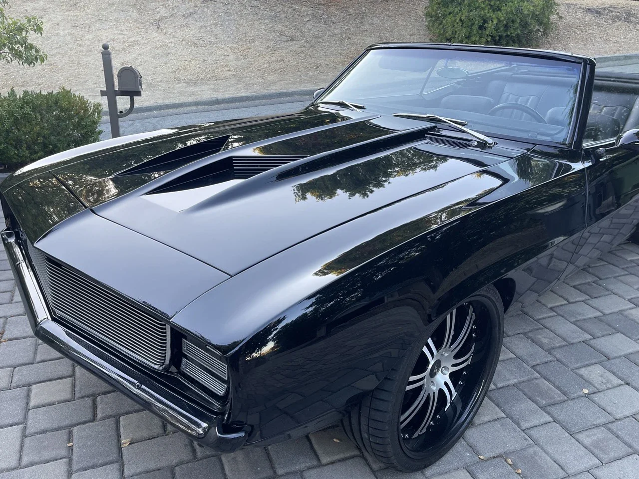 Chevrolet-Camaro-convertible-1969-Black-Black-1