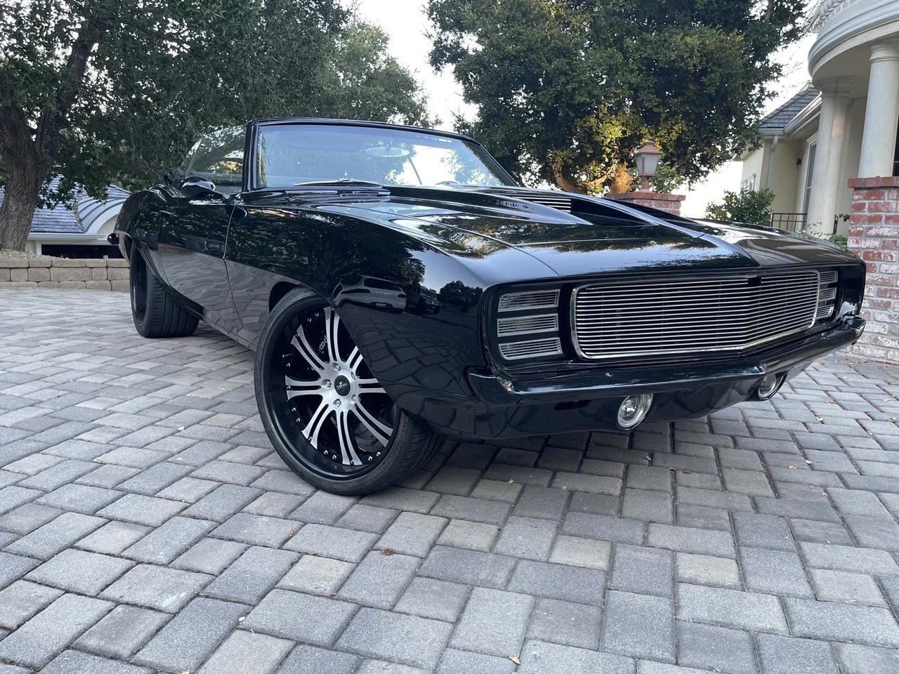 Chevrolet-Camaro-convertible-1969-Black-Black-5