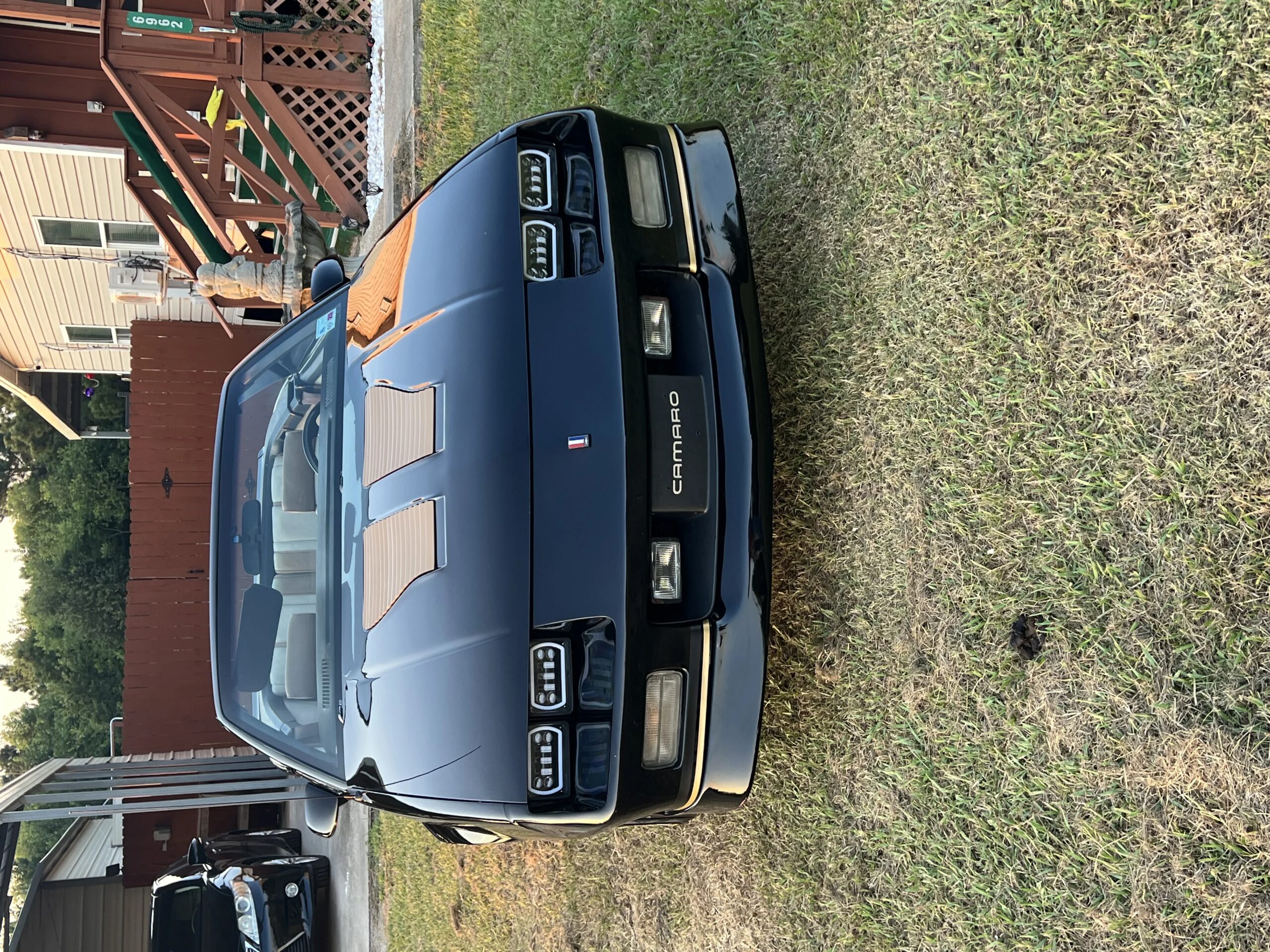 Chevrolet-Camaro-convertible-1989-Black-Beige-5