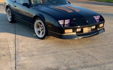 Chevrolet-Camaro-convertible-1989-Black-Beige-7