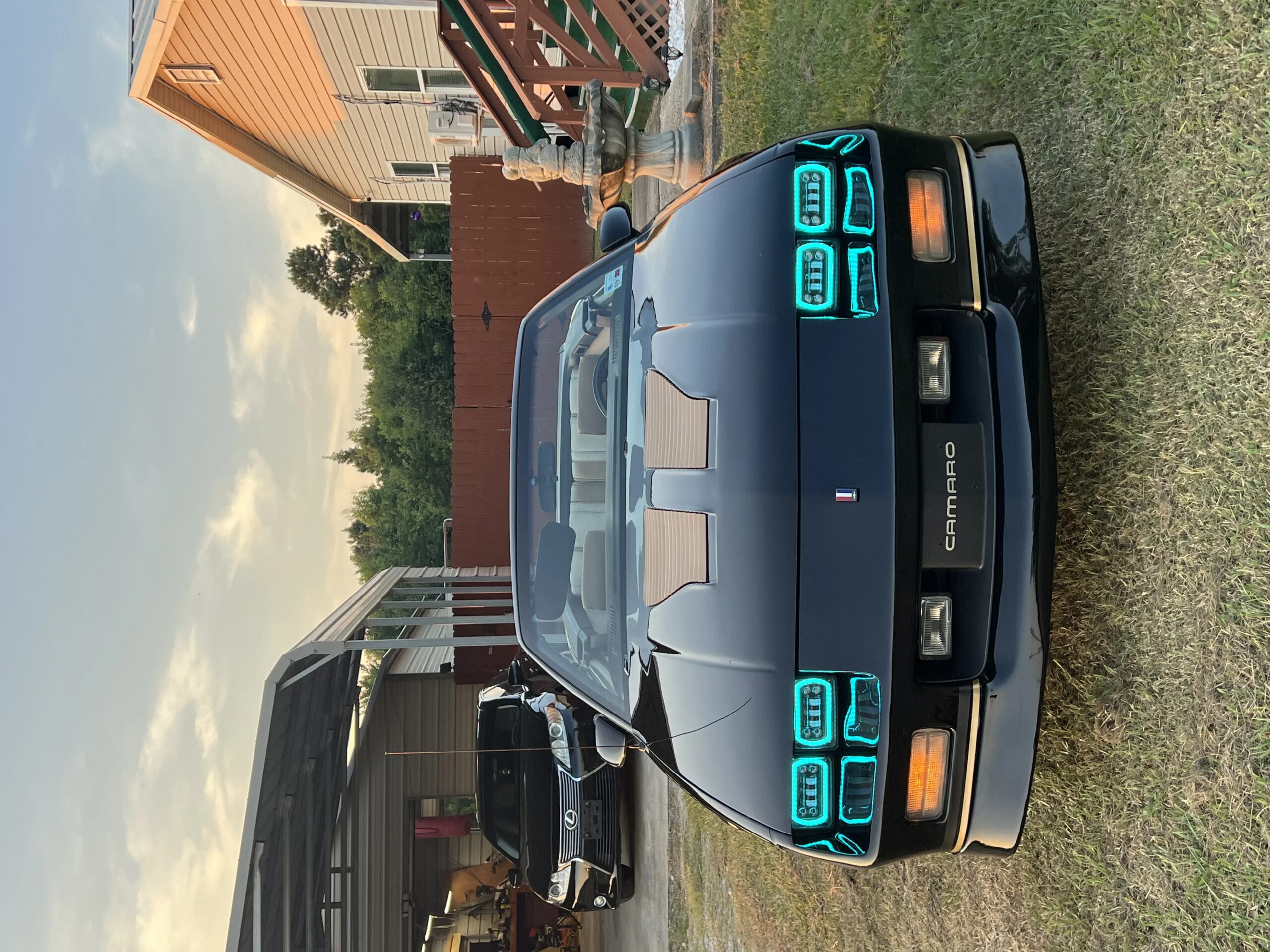Chevrolet-Camaro-convertible-1989-Black-Beige-9