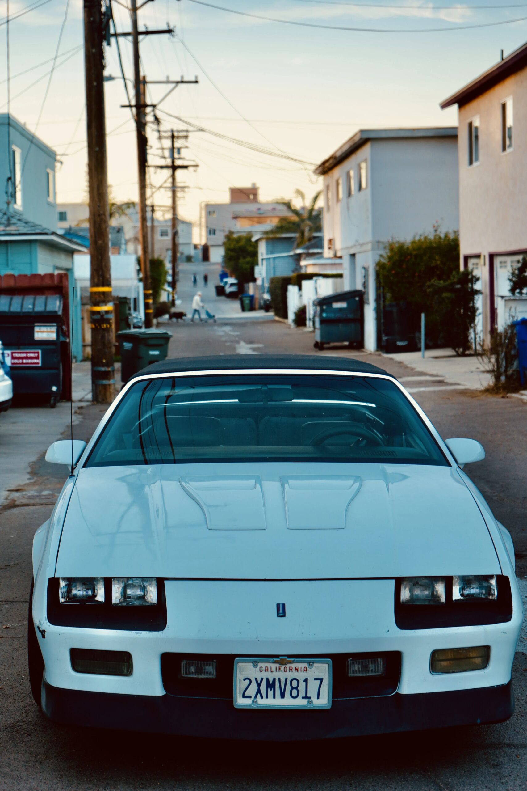Chevrolet-Camaro-convertible-1991-White-Blue-2