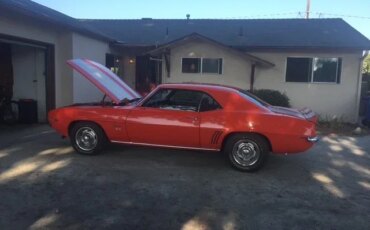 Chevrolet-Camaro-coupe-1969-Orange-Black