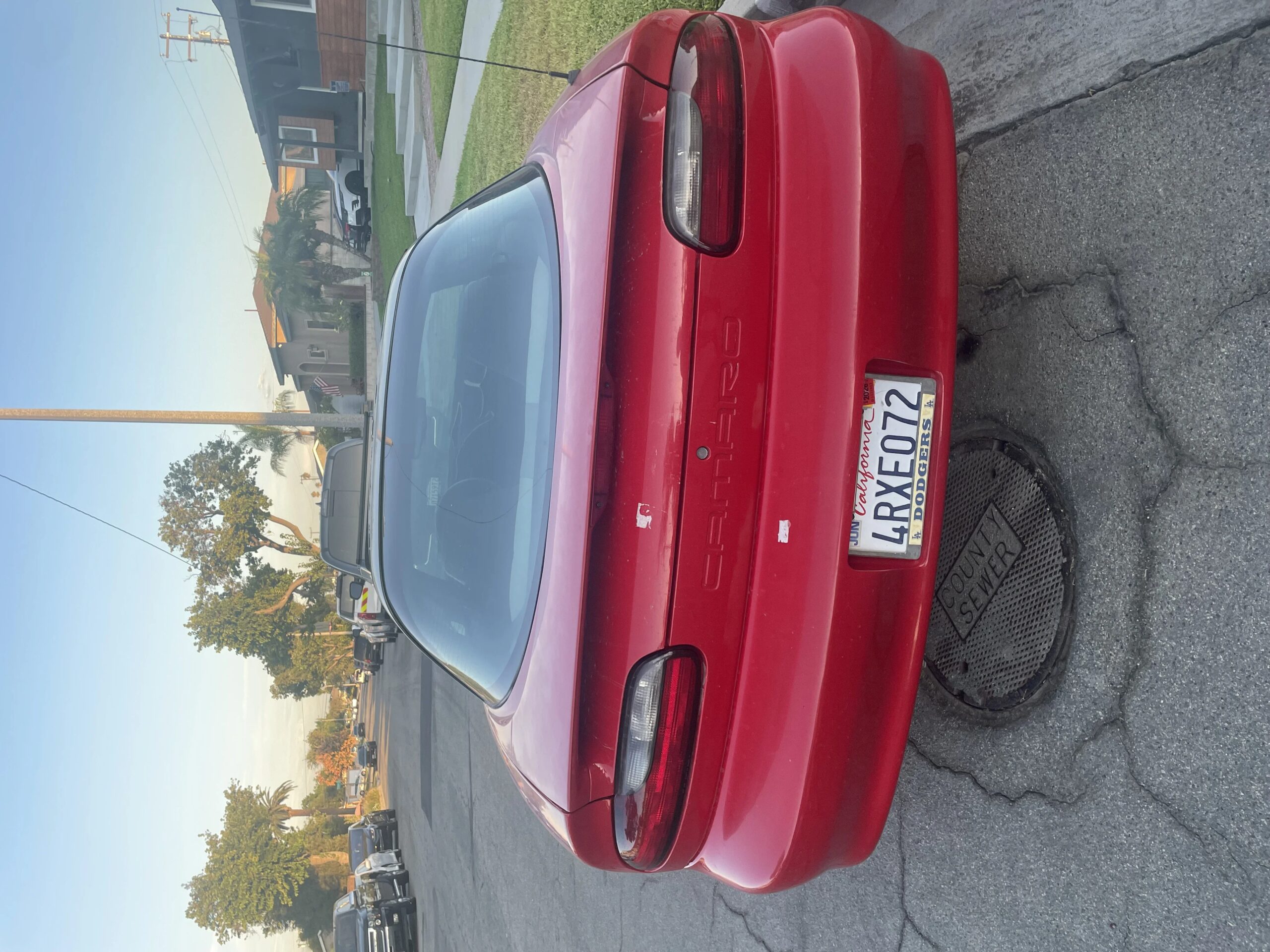 Chevrolet-Camaro-coupe-1994-Red-Gray-4