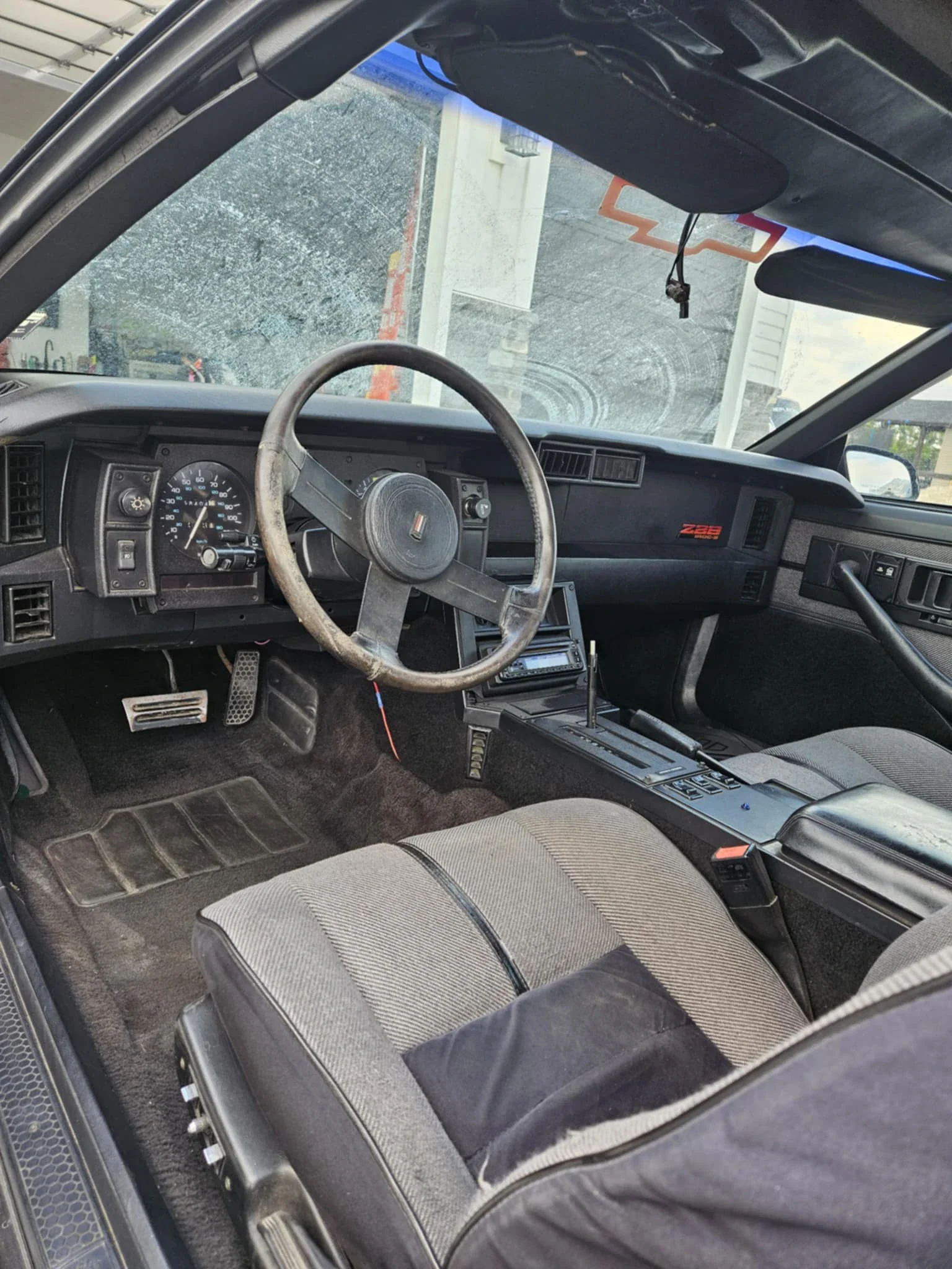 Chevrolet-Camaro-iroc-z-convertible-1989-Black-Black-1