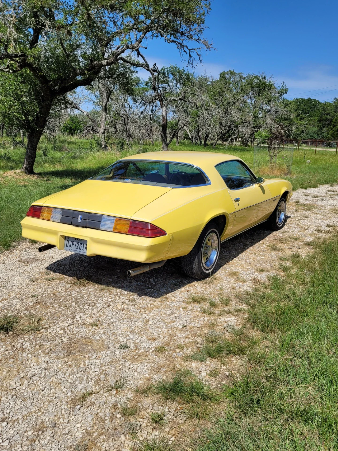 Chevrolet-Camaro-lt-coupe-1978-Yellow-Tan-1