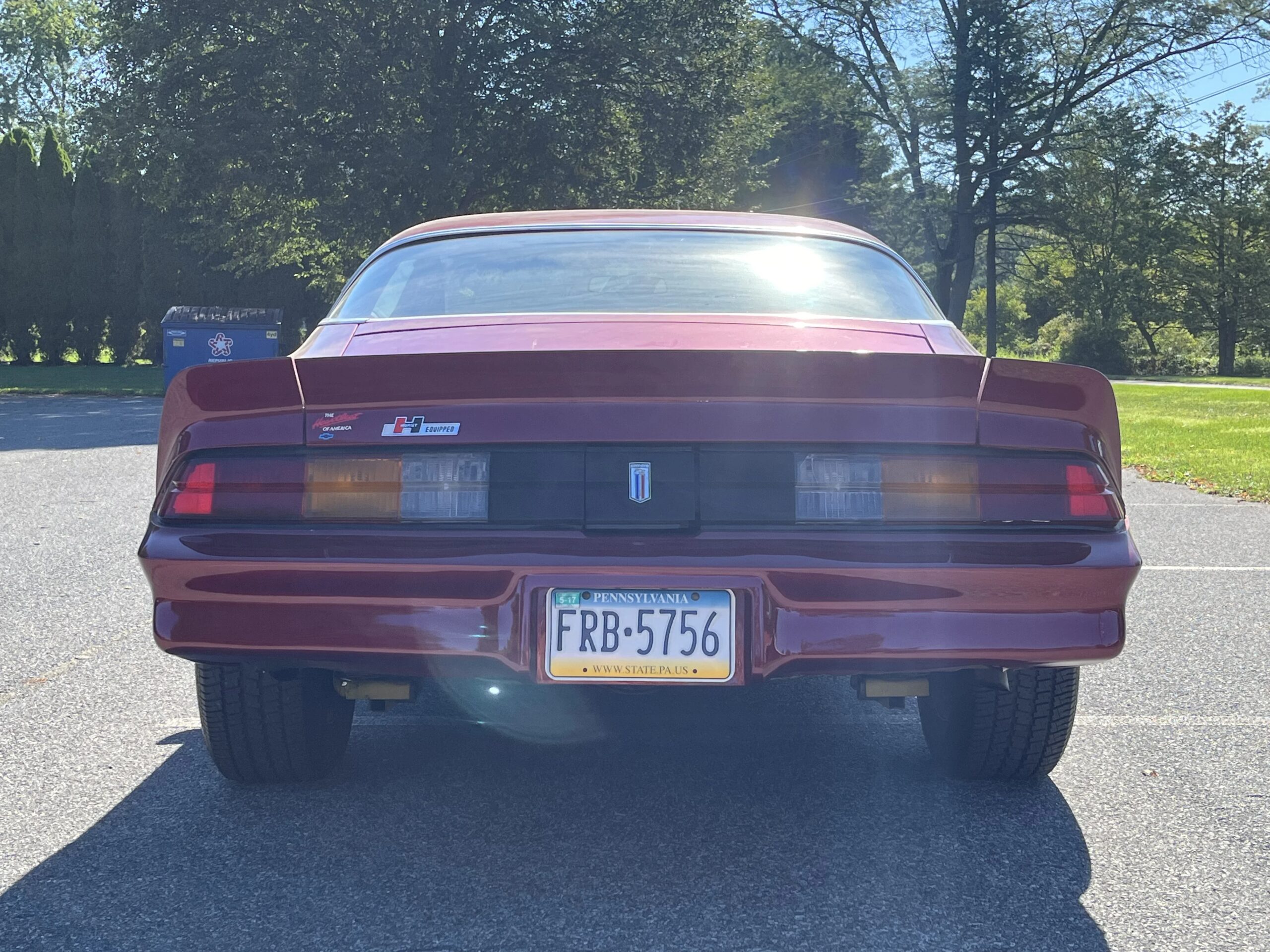 Chevrolet-Camaro-rs-coupe-1979-Burgundy-Burgundy-1