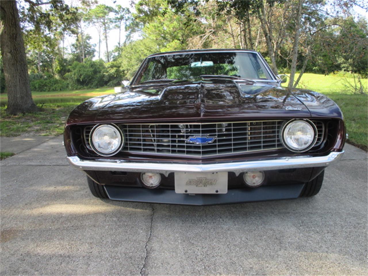 Chevrolet-Camaro-ss-1969-Black-Cherry-Red-1