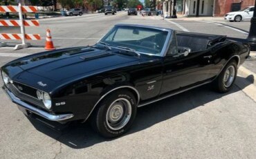 Chevrolet-Camaro-ss-convertible-1967-Black-Black-1