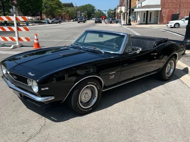 Chevrolet-Camaro-ss-convertible-1967-Black-Black-1