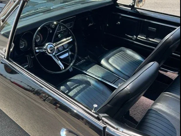 Chevrolet-Camaro-ss-convertible-1967-Black-Black-7