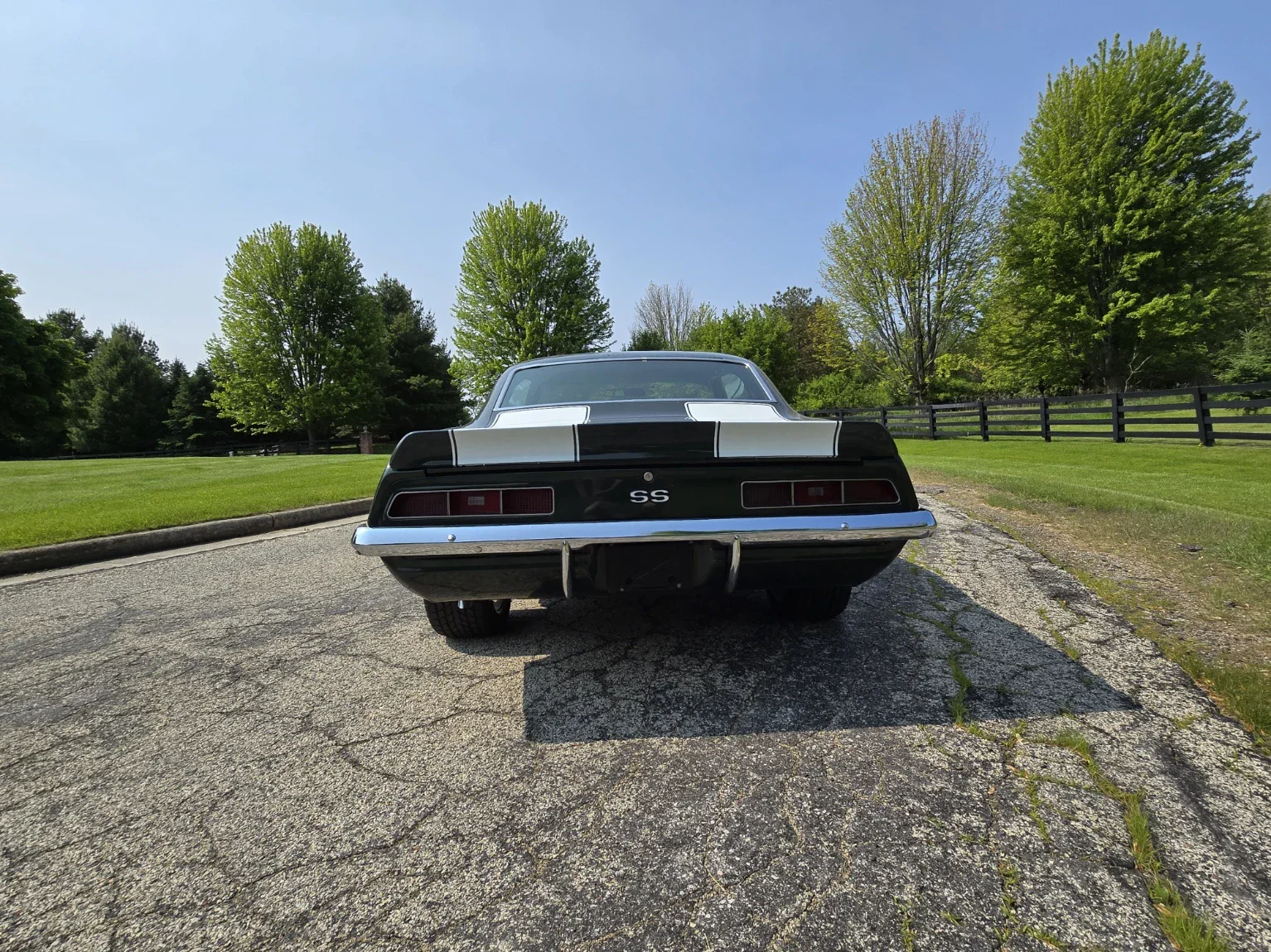 Chevrolet-Camaro-ss-coupe-1969-Green-Green-6
