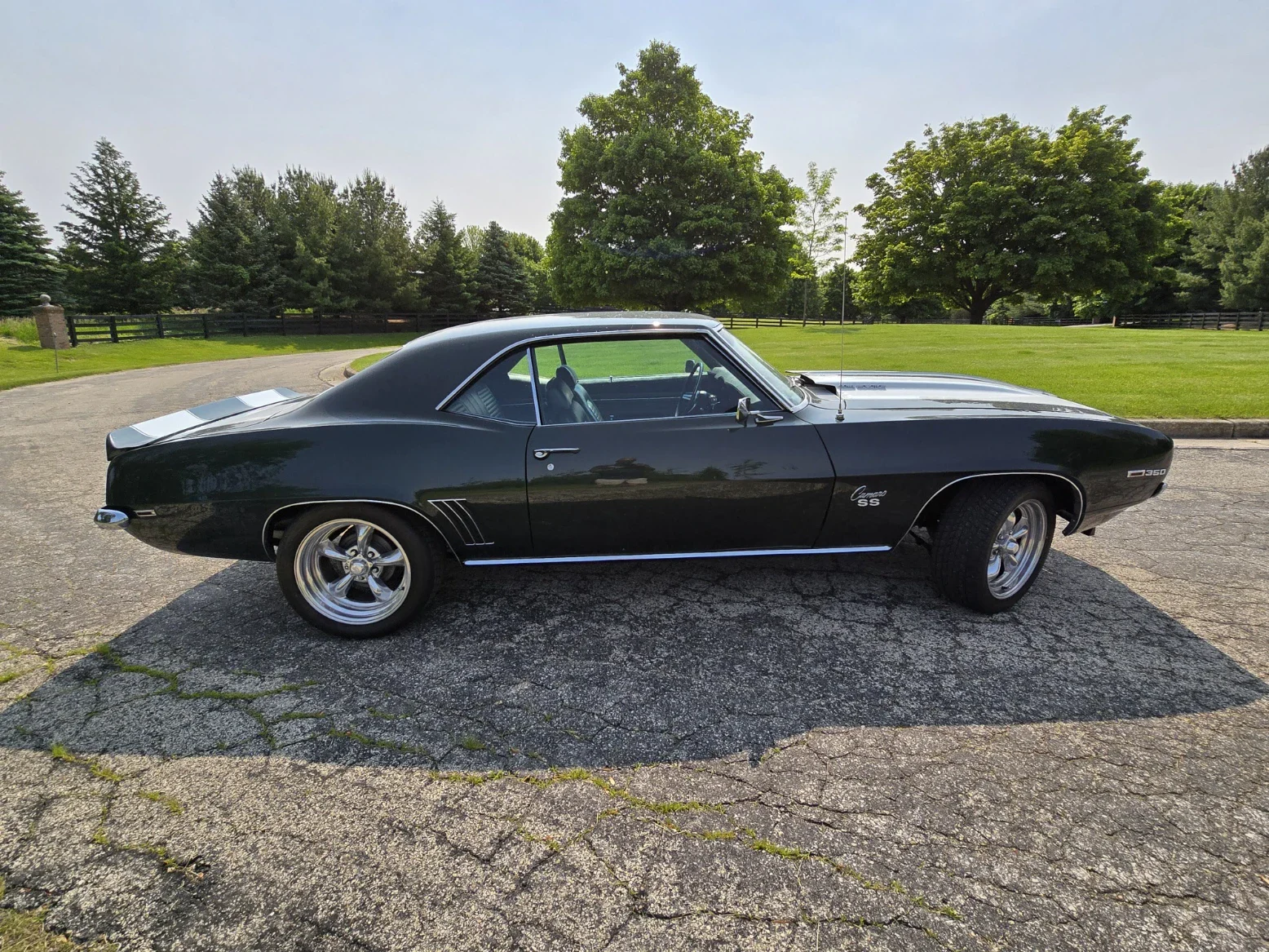 Chevrolet-Camaro-ss-coupe-1969-Green-Green-9