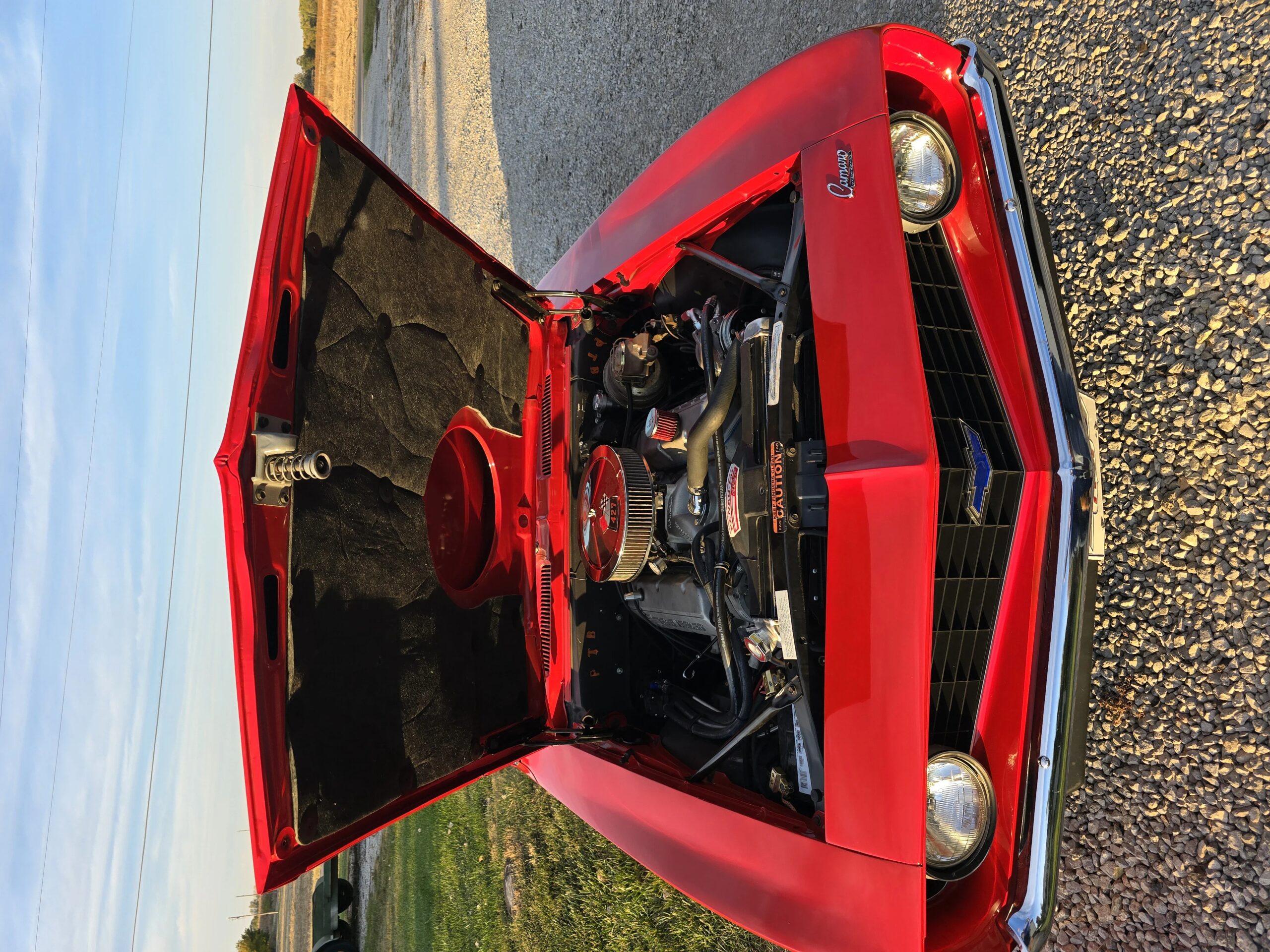 Chevrolet-Camaro-ss-yenko-clone-1969-Red-Black-7