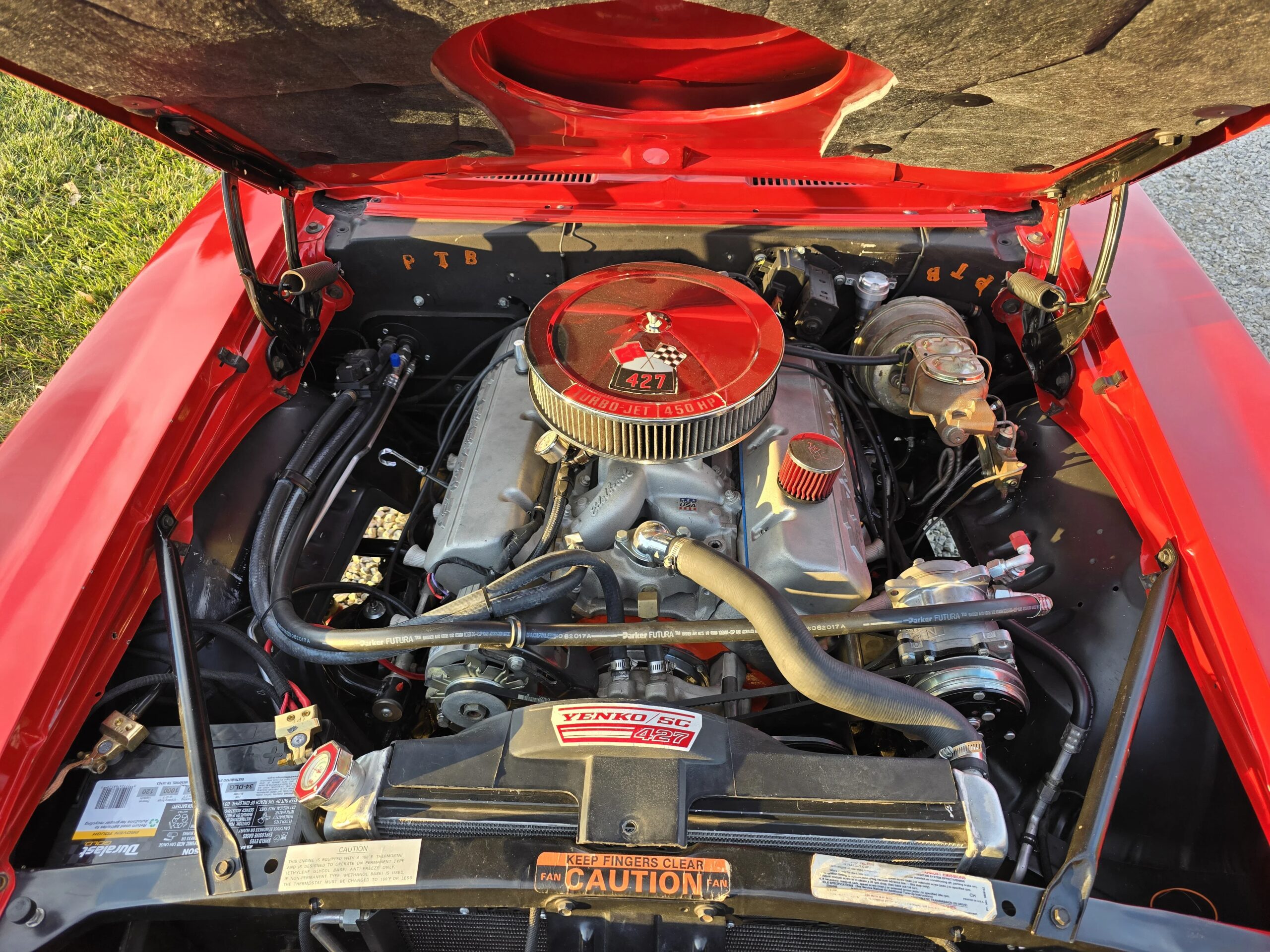 Chevrolet-Camaro-ss-yenko-clone-1969-Red-Black-8