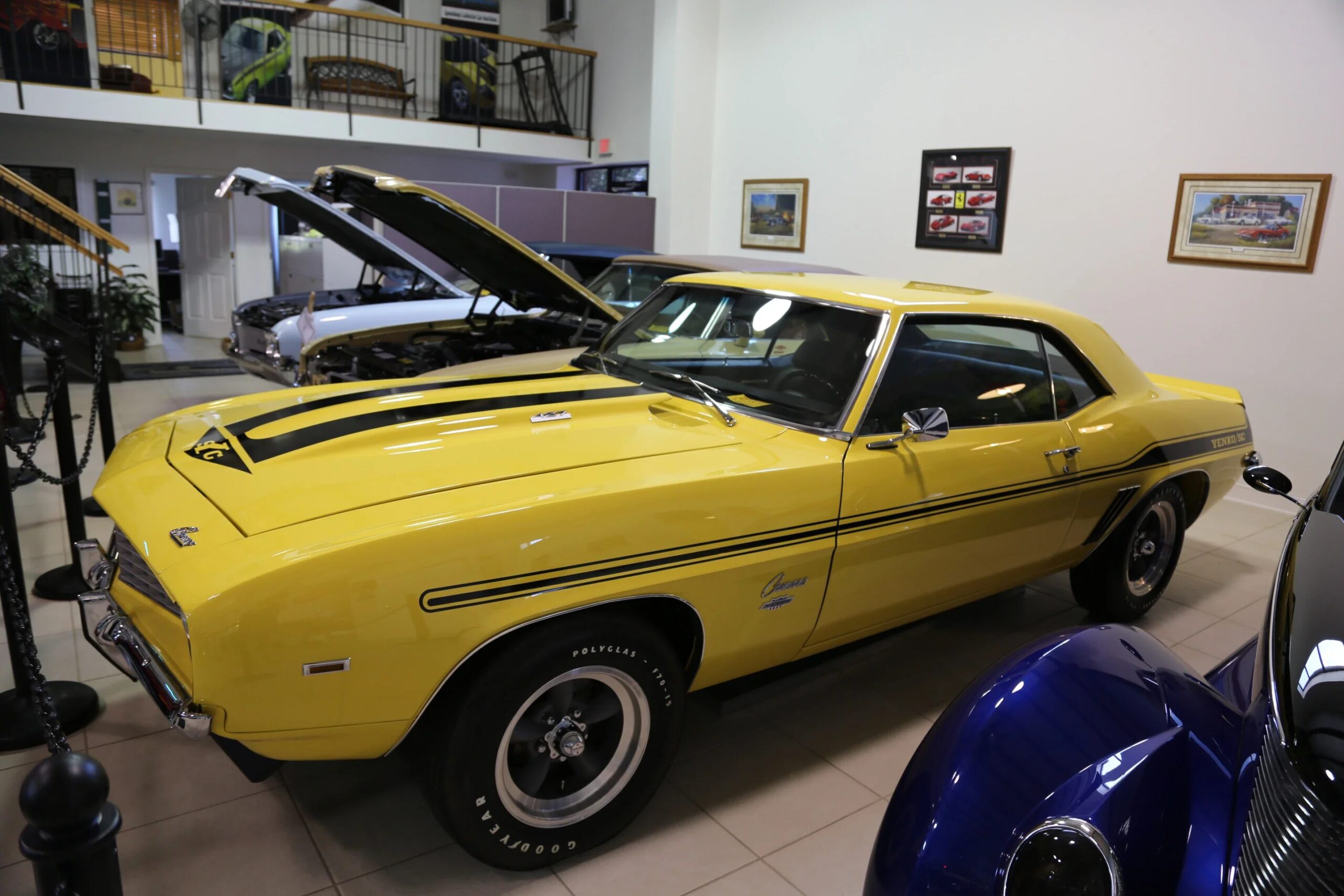 Chevrolet-Camaro-ss-yenko-clone-1969-Yellow-Black-11