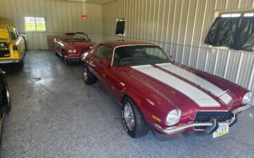 Chevrolet-Camaro-z28-coupe-1973-Burgundy-Black
