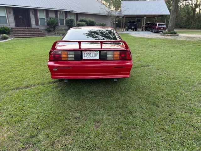 Chevrolet-Camaro-z28-coupe-1991-Red-Gray-1