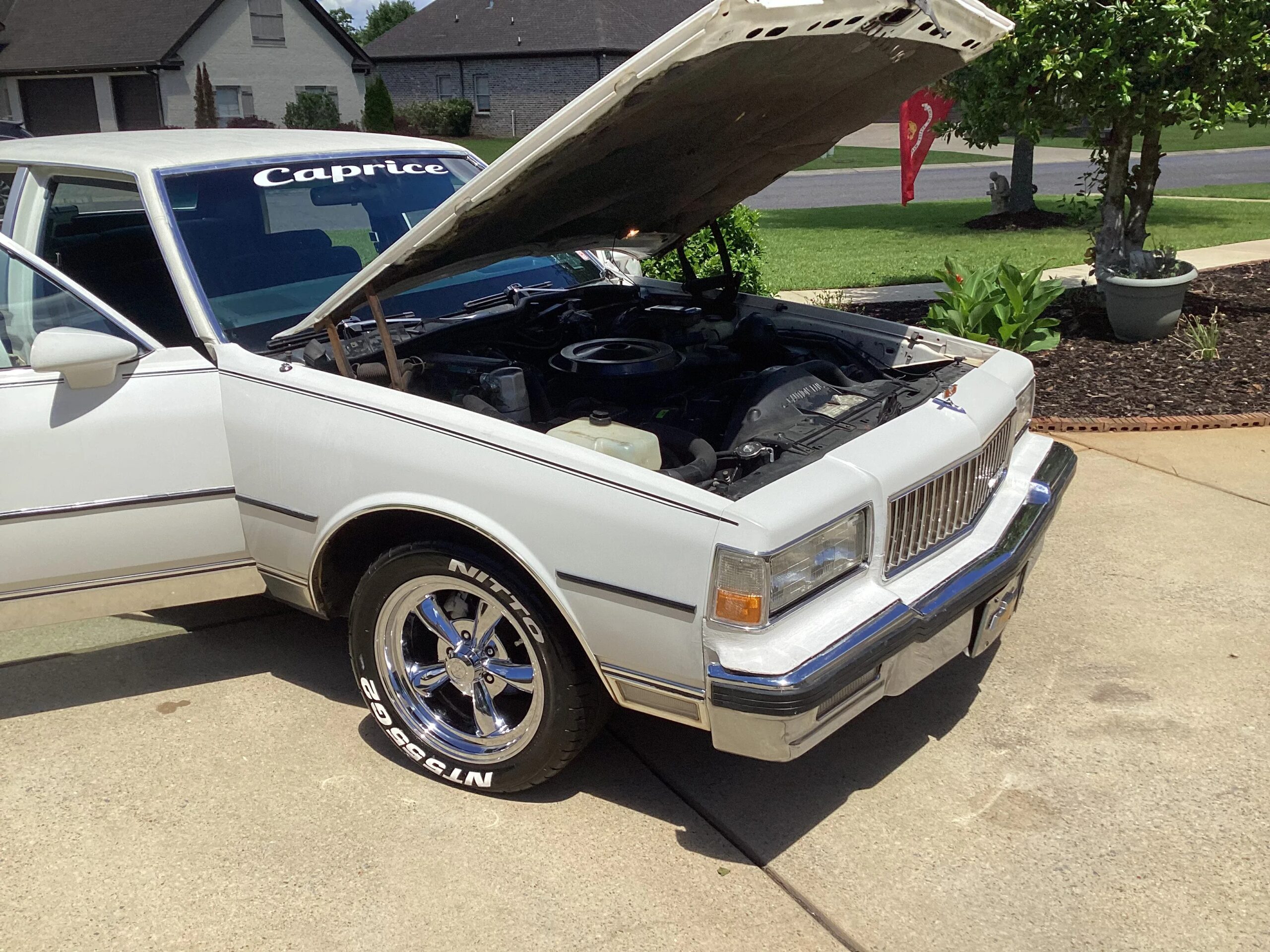 Chevrolet-Caprice-classic-brougham-sedan-1989-White-Blue-10