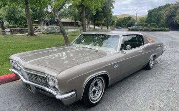 Chevrolet-Caprice-classic-coupe-1966-Brown-Off-White-1