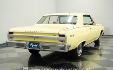 Chevrolet-Chevelle-1964-Butternut-Yellow-Black-13