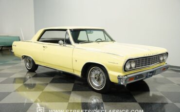 Chevrolet-Chevelle-1964-Butternut-Yellow-Black-19