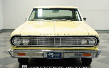 Chevrolet-Chevelle-1964-Butternut-Yellow-Black-20
