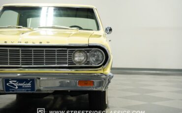 Chevrolet-Chevelle-1964-Butternut-Yellow-Black-22