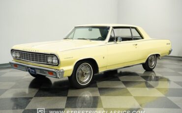 Chevrolet-Chevelle-1964-Butternut-Yellow-Black-4