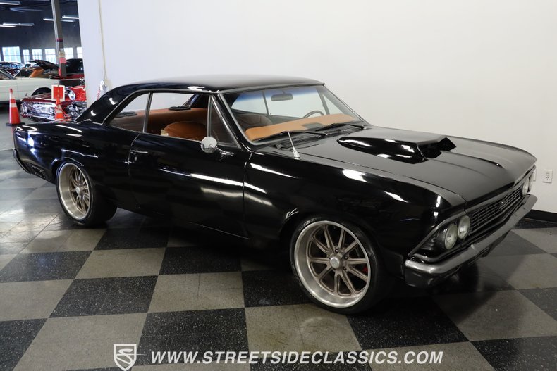 Chevrolet-Chevelle-1966-Black-Saddle-Leather-14