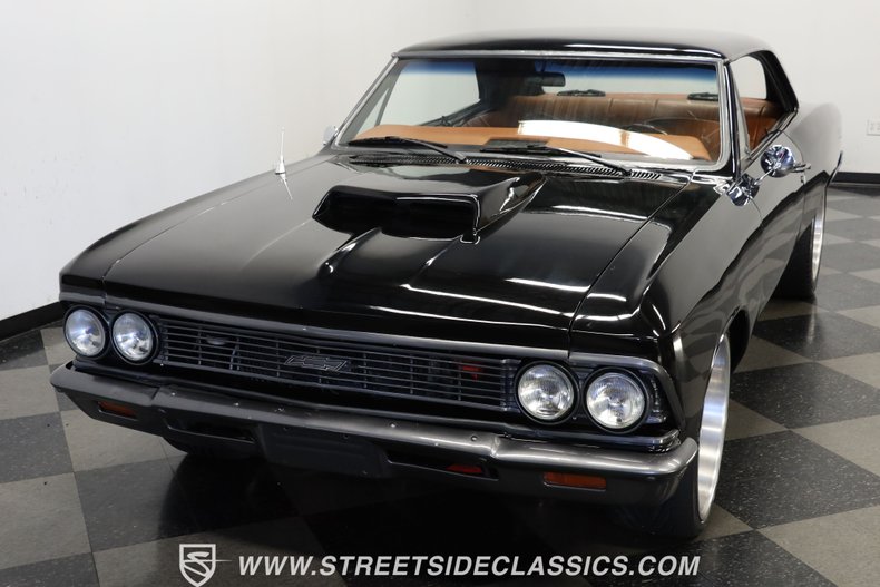 Chevrolet-Chevelle-1966-Black-Saddle-Leather-17