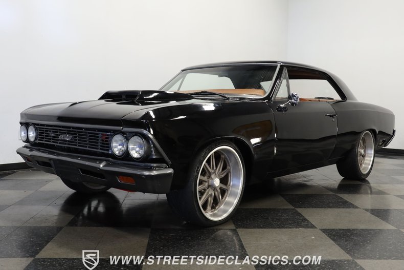 Chevrolet-Chevelle-1966-Black-Saddle-Leather-21
