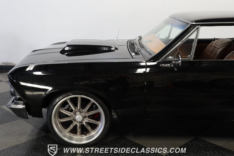 Chevrolet-Chevelle-1966-Black-Saddle-Leather-23