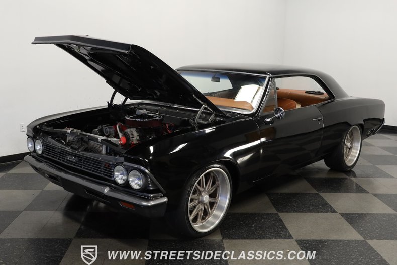 Chevrolet-Chevelle-1966-Black-Saddle-Leather-30