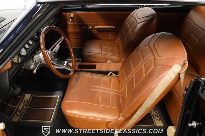 Chevrolet-Chevelle-1966-Black-Saddle-Leather-36