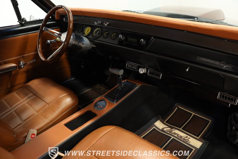 Chevrolet-Chevelle-1966-Black-Saddle-Leather-45