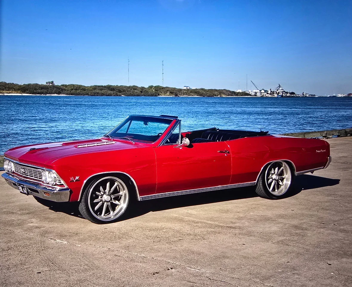 Chevrolet-Chevelle-1966-Red-Black-1