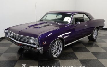 Chevrolet-Chevelle-1967-Purple-Black-28