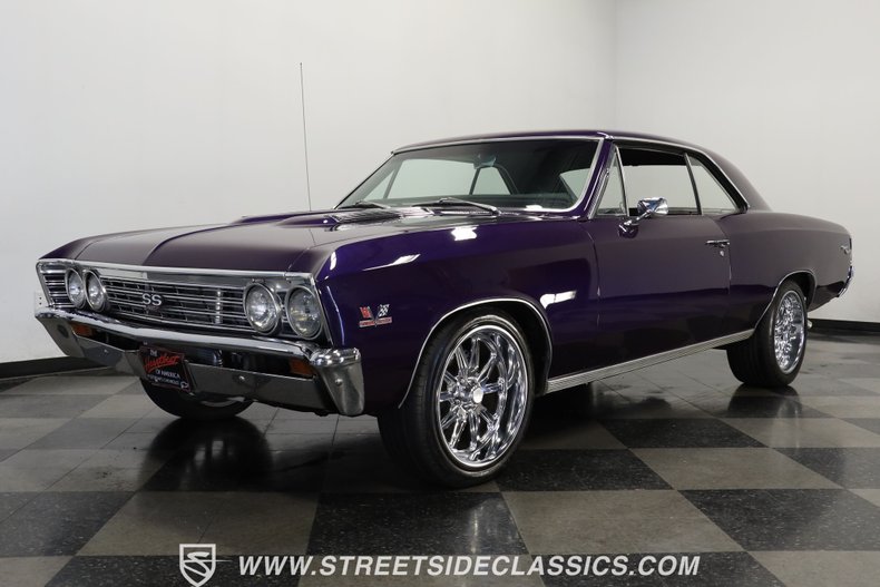 Chevrolet-Chevelle-1967-Purple-Black-31
