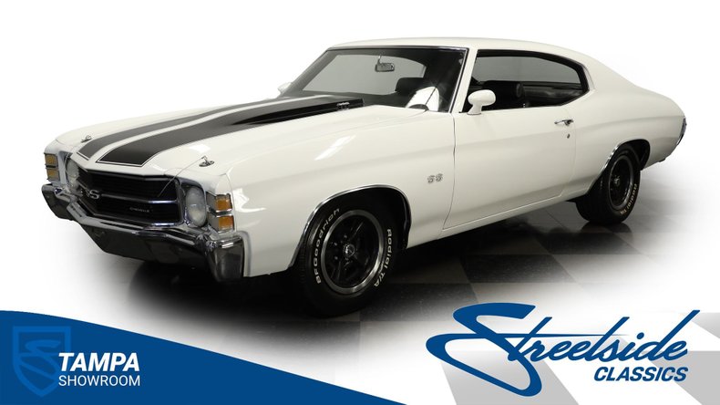 Chevrolet-Chevelle-1971-White-Black