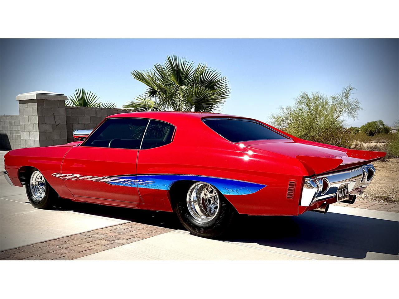 Chevrolet-Chevelle-1971-red-tan-4