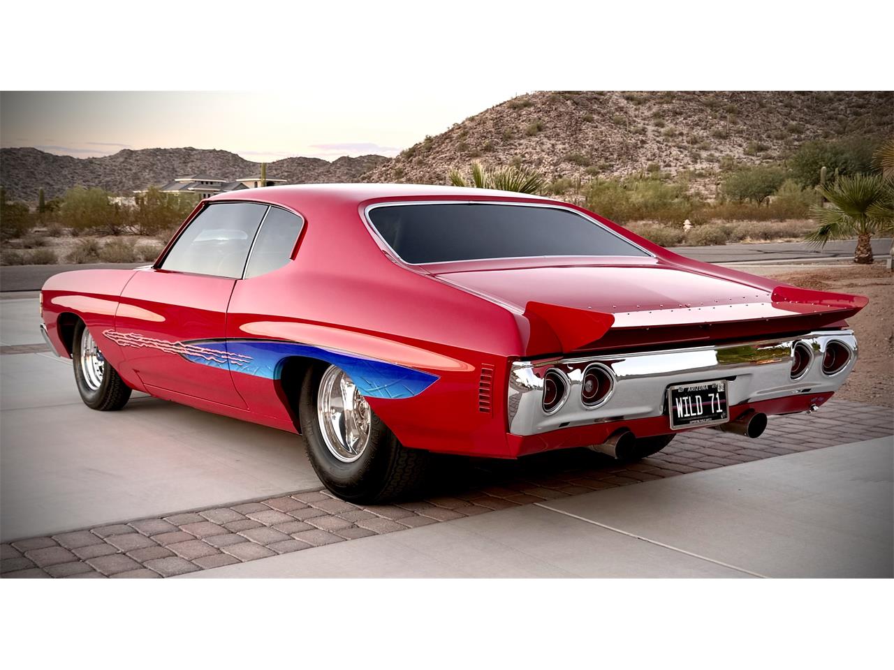 Chevrolet-Chevelle-1971-red-tan-5