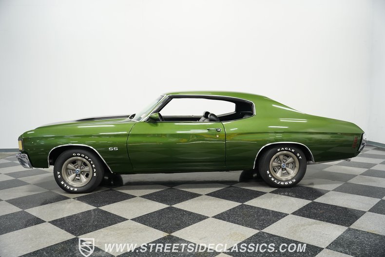 Chevrolet-Chevelle-1972-Sequoia-Green-Black-1
